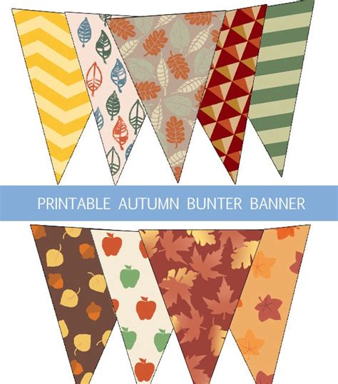 fall bunting banner|print bunting near me.